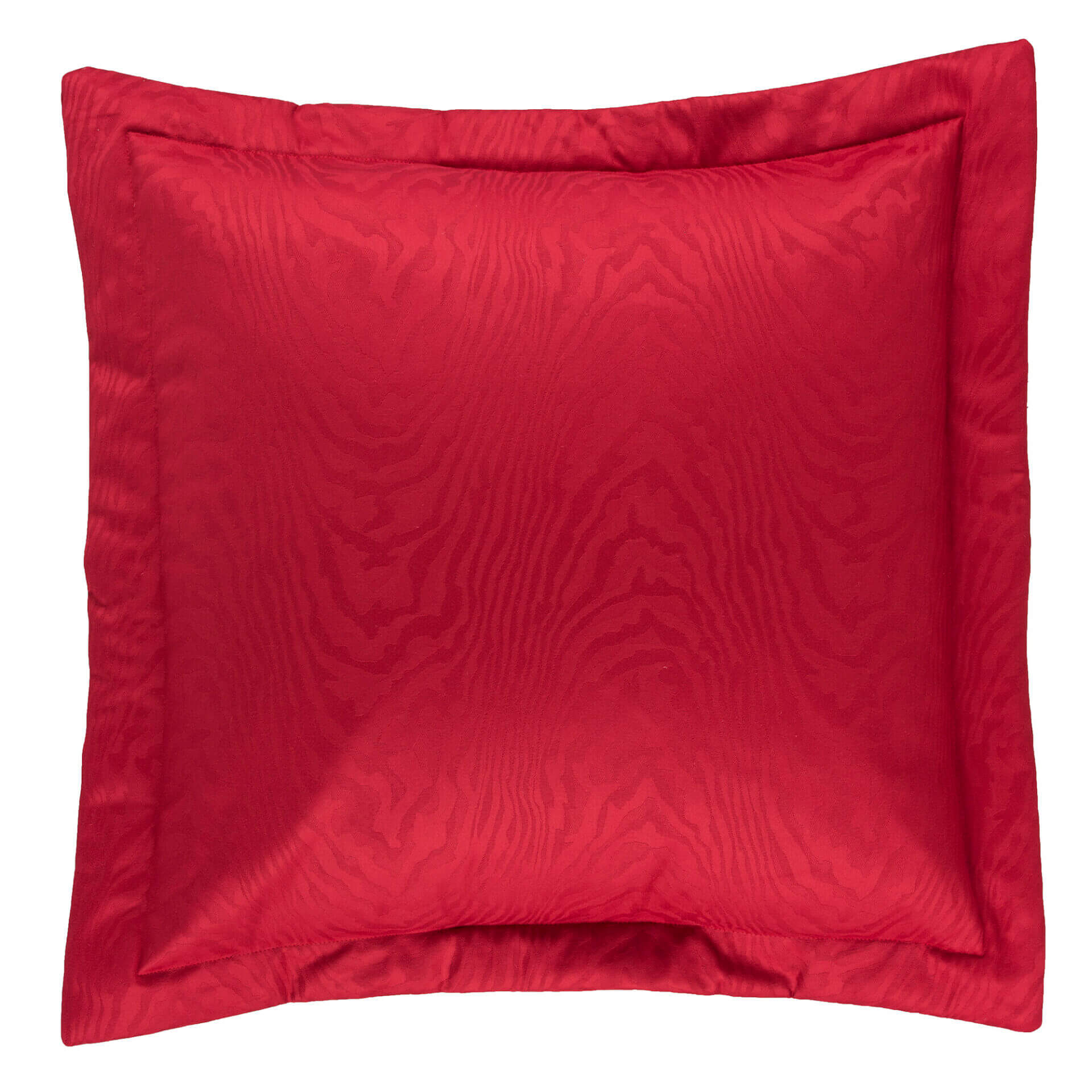 Bouvier Black Red Euro Sham