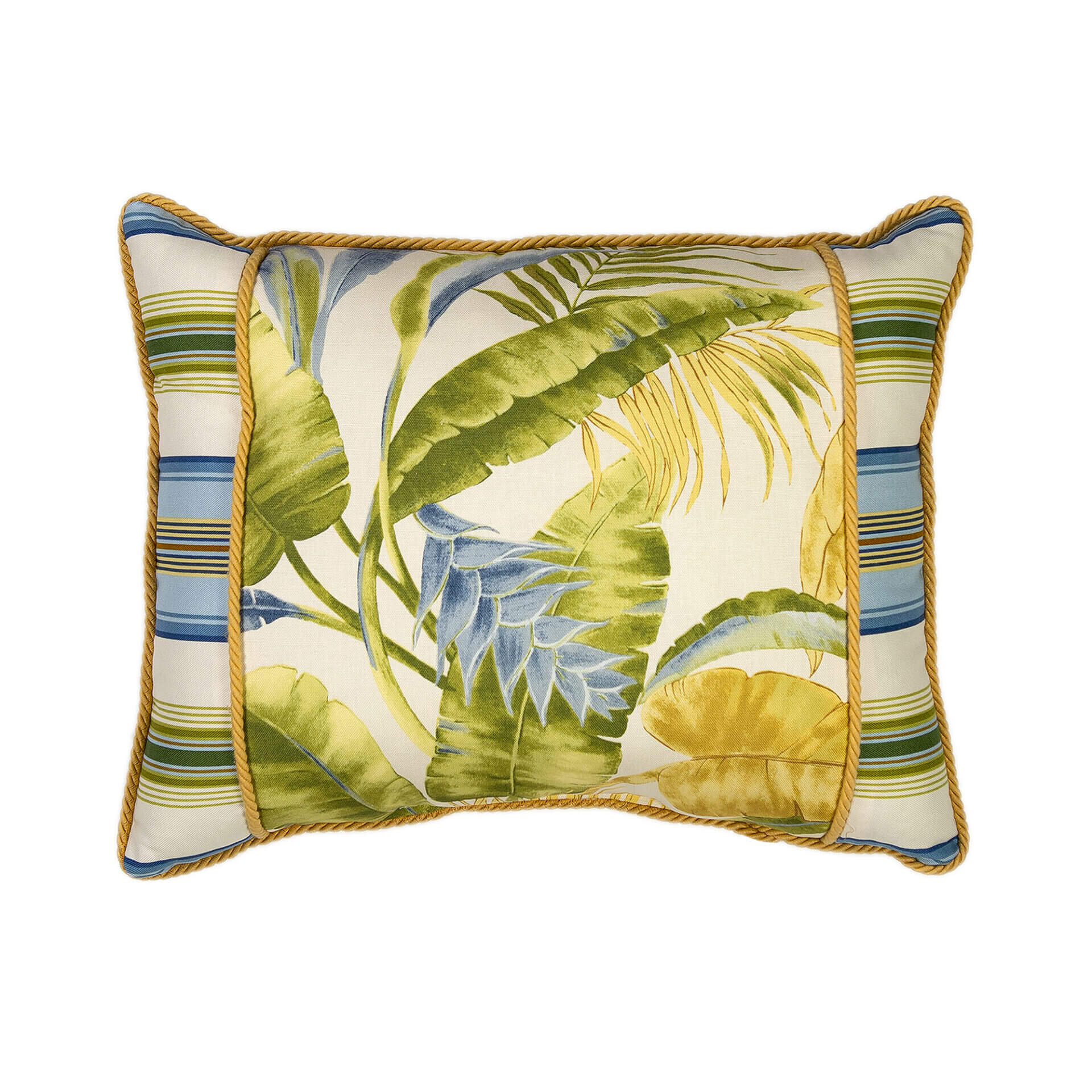 Cayman II Pillows Breakfast Pillow with Stripe Accents Thomasville