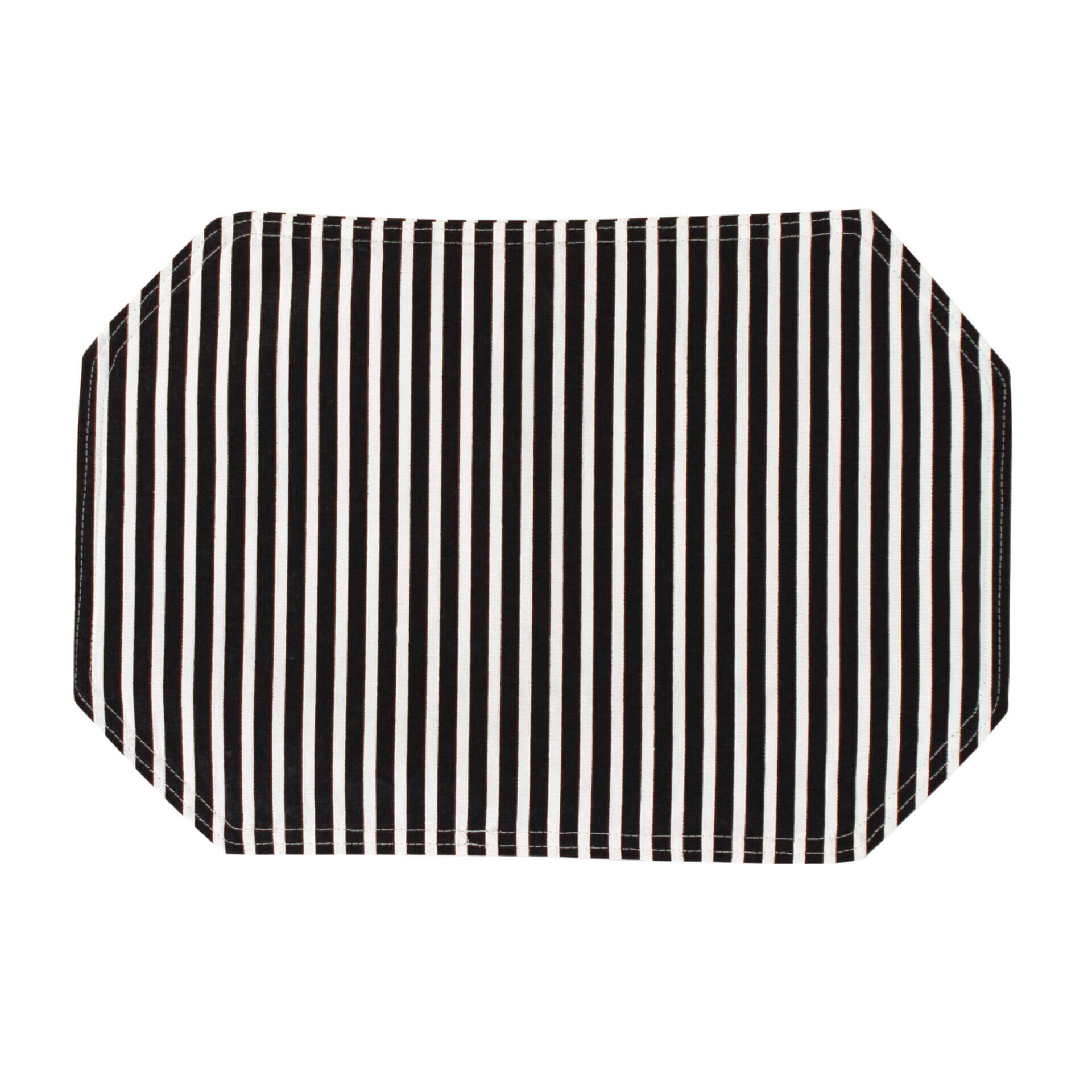 Black and White Table Top Carrie Placemat Thomasville at Home