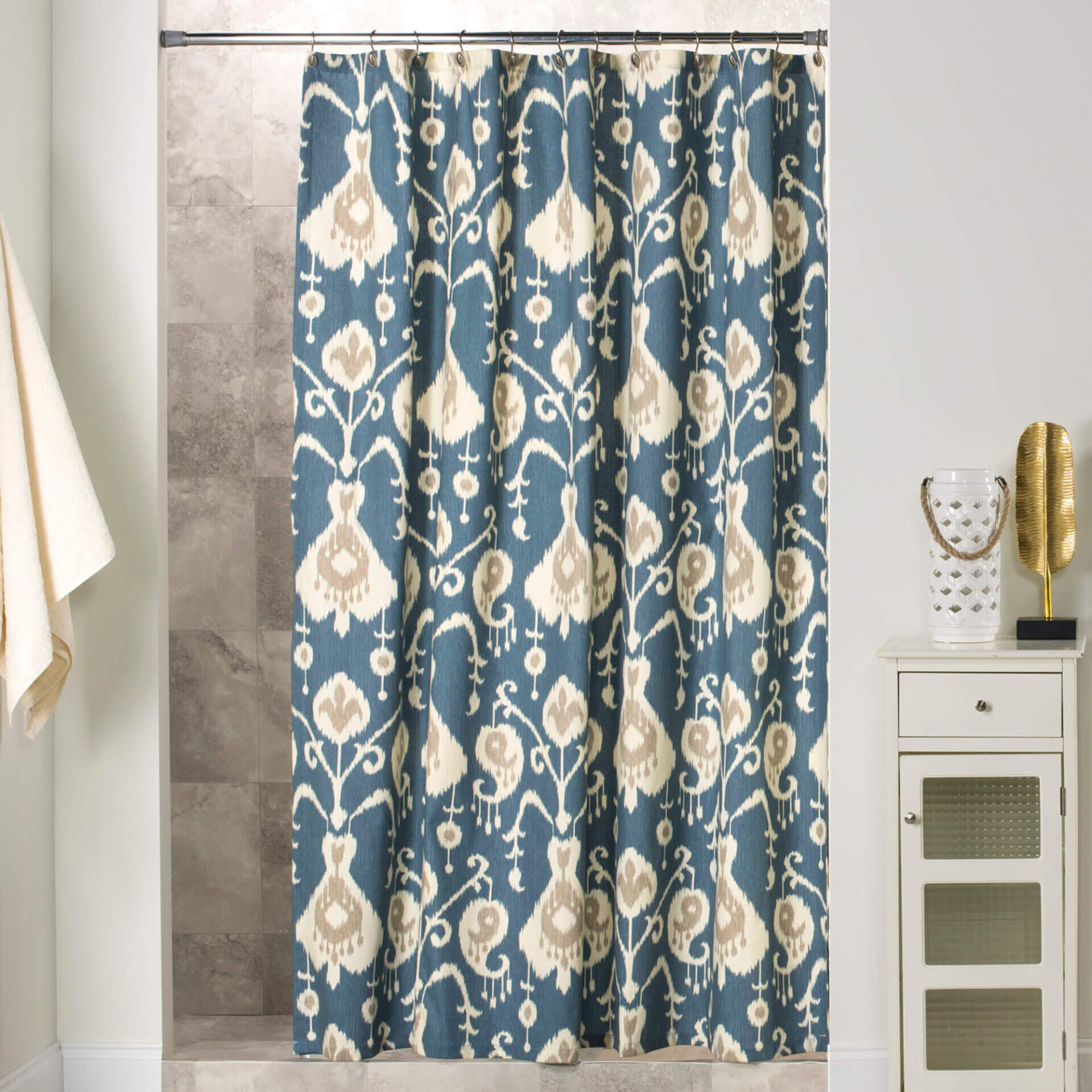 Java Sail Shower Curtain And Valance Thomasville At Home