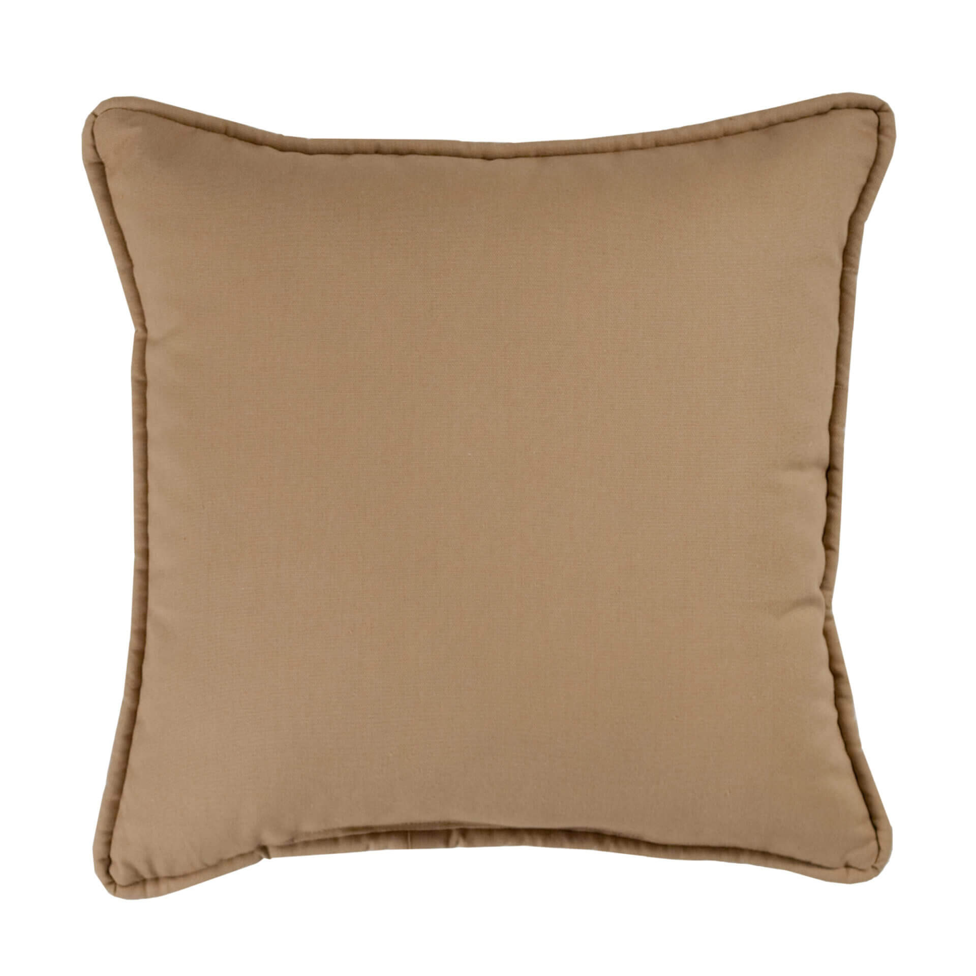 Brunswick Solid Tan Square Pillows Thomasville at Home