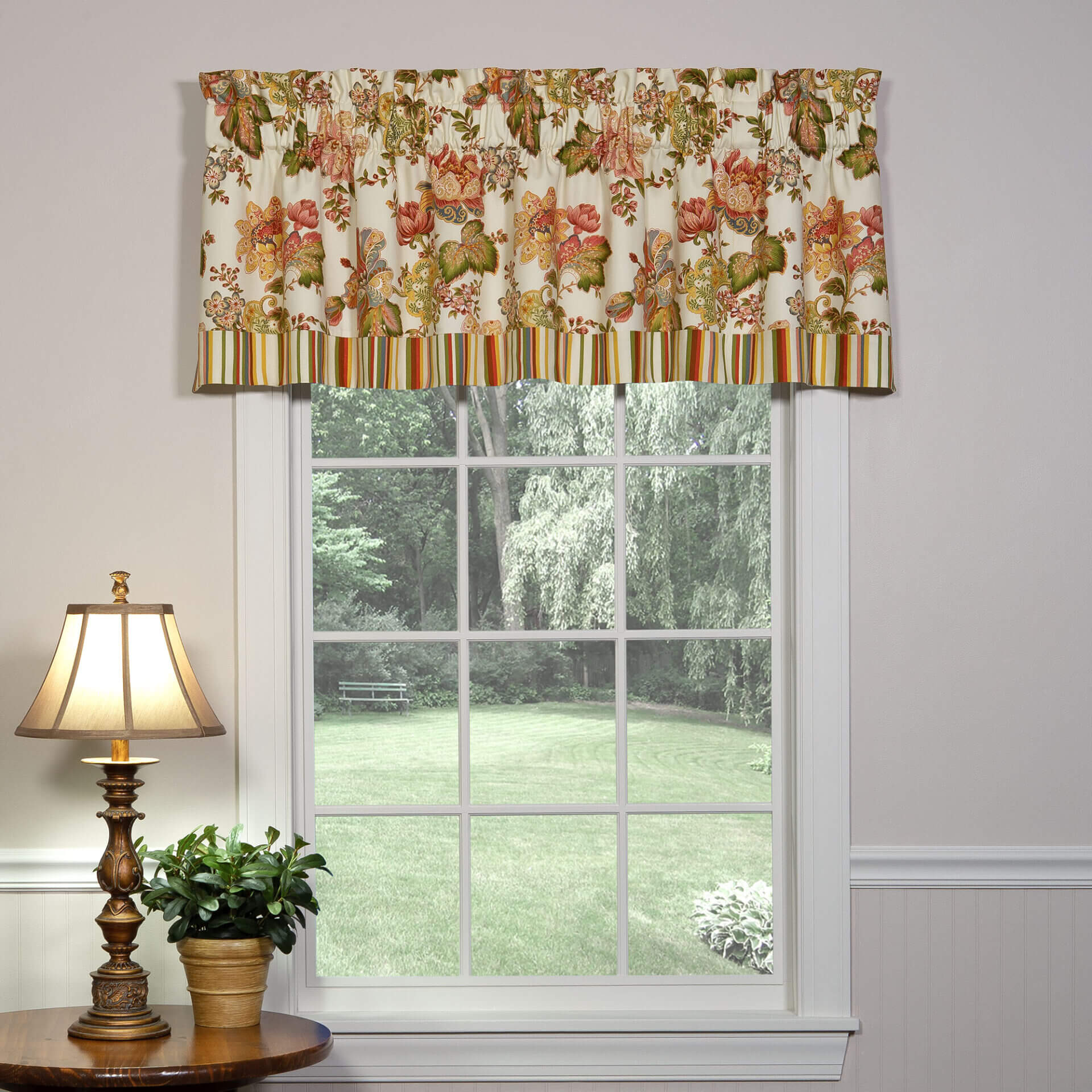 Luxuriance Straight Valance with Band - Thomasville at Home