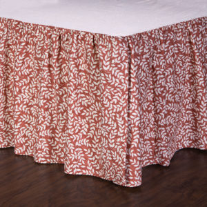 Bouvier Red Bed Skirt