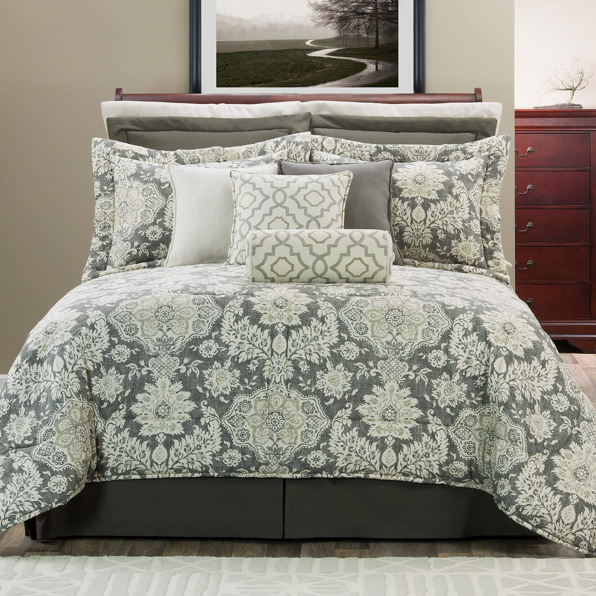 Belmont Metal Comforter Set