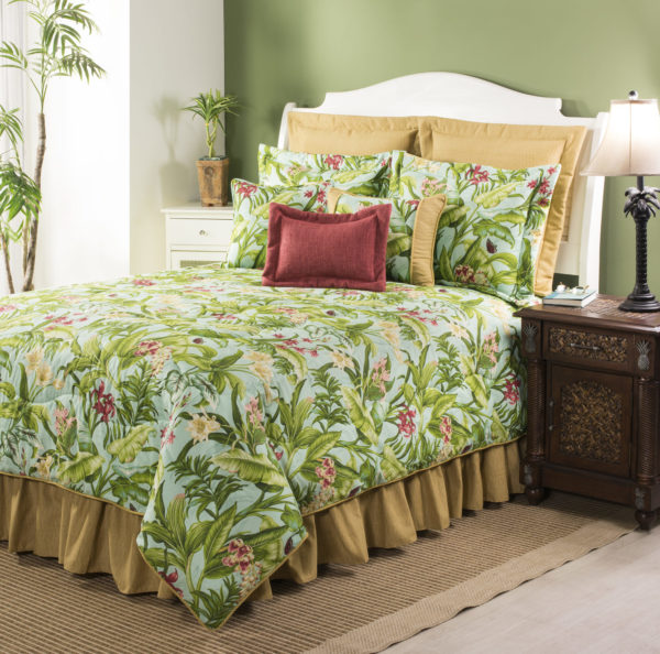 Wailea Coast Bloom Comforter Set