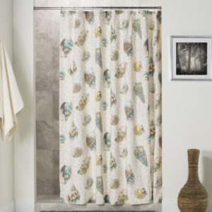 Seaside Carb Collection Shower Curtain