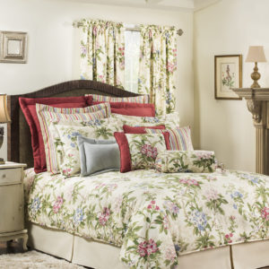 Hillhouse with Cream Bed Skirt Image