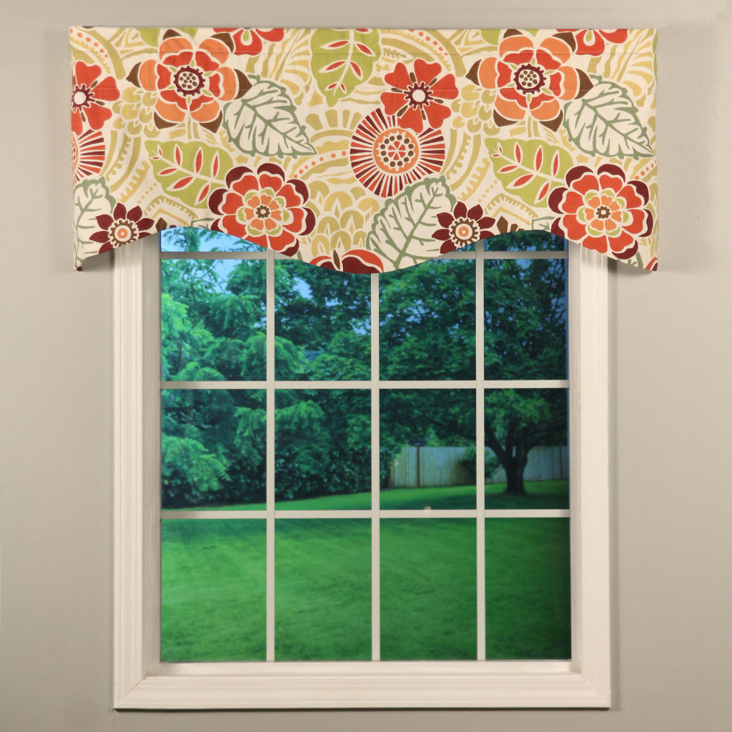 Winston Valance Oasis Floral Sienna Thomasville at Home