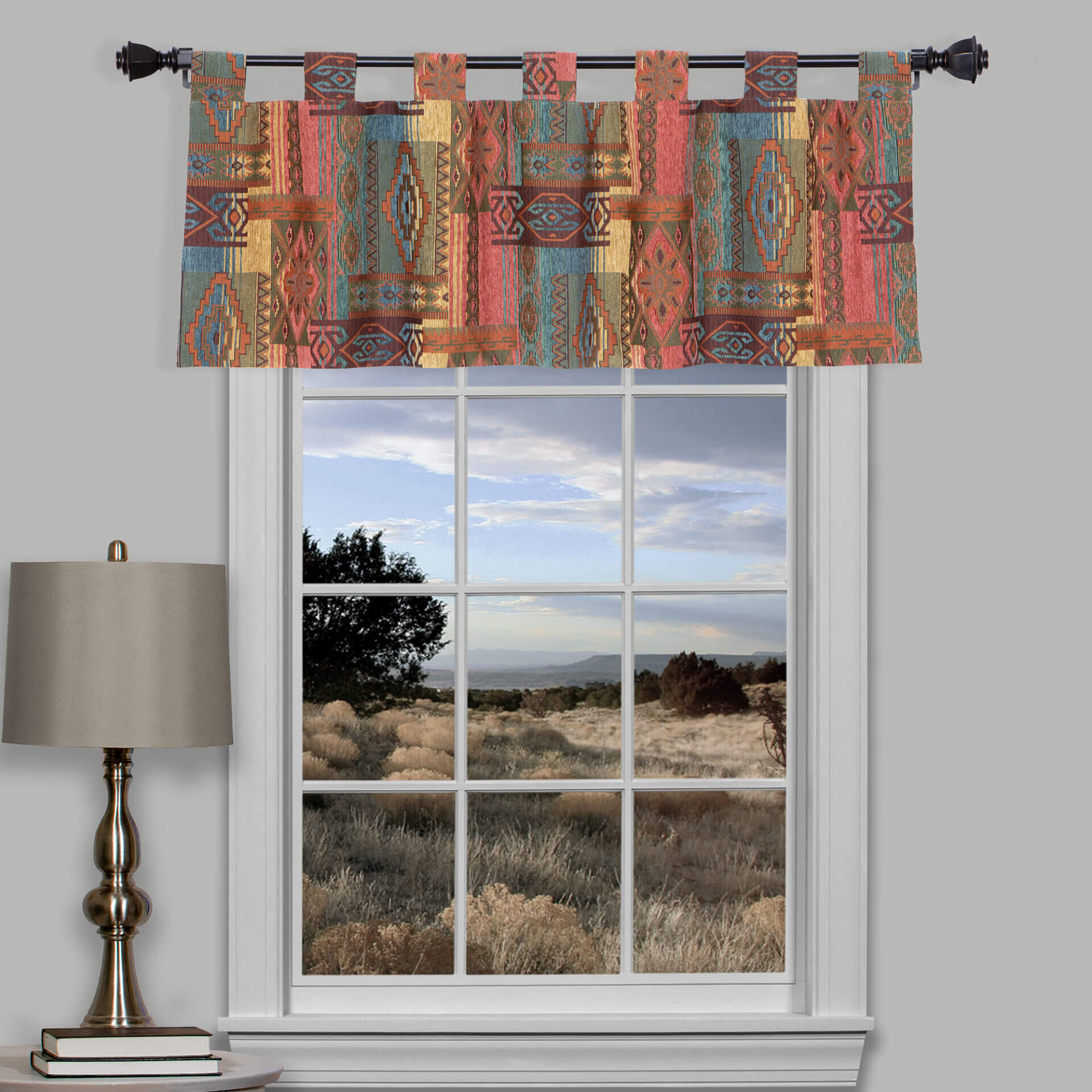 Lodge Tab Valance Sedona Sunset - Thomasville at Home