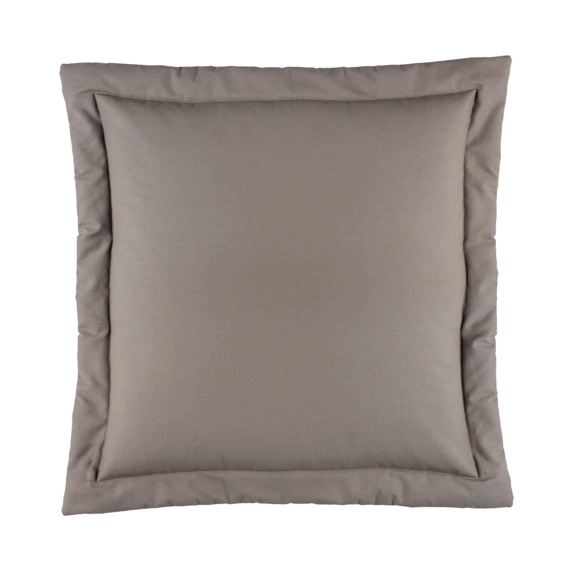 Bangla Solid Grey Euro Sham