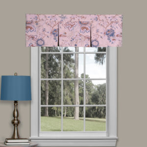 Colson Blue Two Pleat Valance