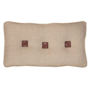 Salazar Collection Box Pillow with Buttons