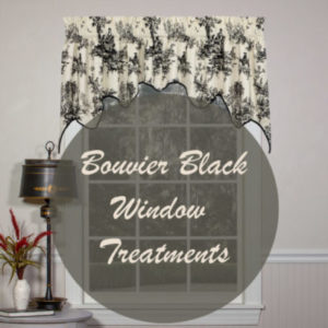 Bouvier Black Collection Window Treatments