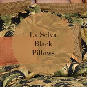 La Selva Black Pillows