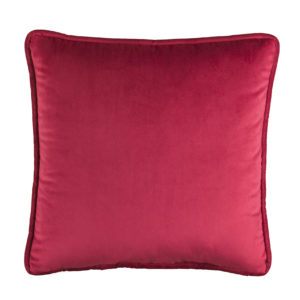 Nadine Red Velvet Sq Pillow Image