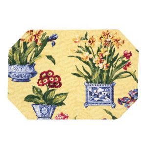 Melanie Buttercream - Floral Placemats - Pack of 4