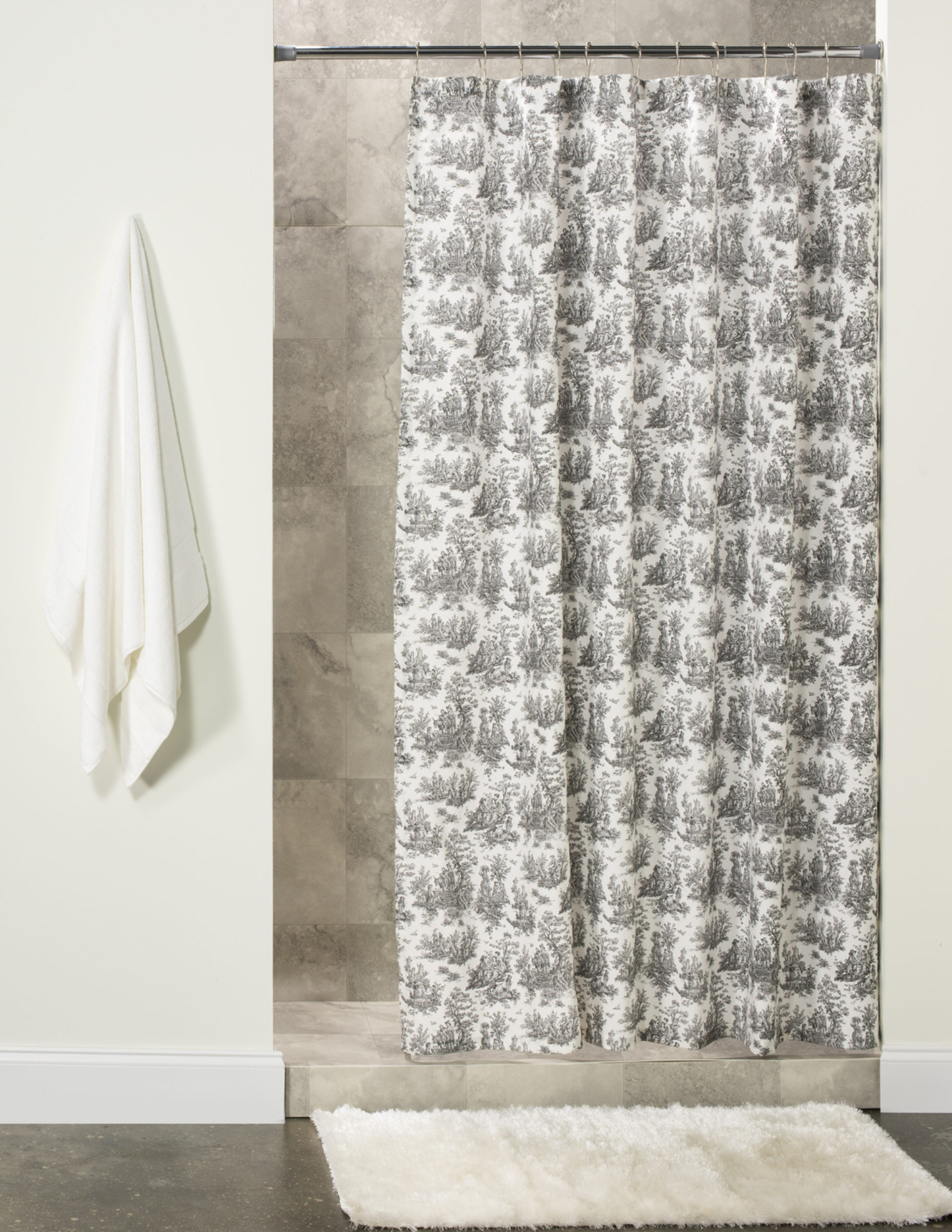 Jamestown Toile Shower Curtain Thomasville at Home