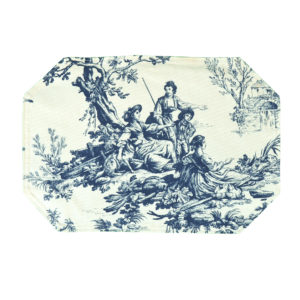 Bouvier Blue - Toile Place Mats - Pack of 4