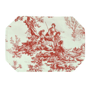 Bouvier Red - Toile Place Mats - Pack of 4