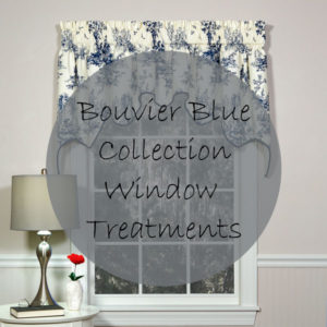 Bouvier Blue Window Treatments
