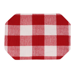anderson red place mat