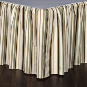 Pontoise Bed Skirt - Stripe