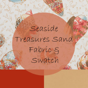 Seaside Treasures Sand Fabric and Swatch